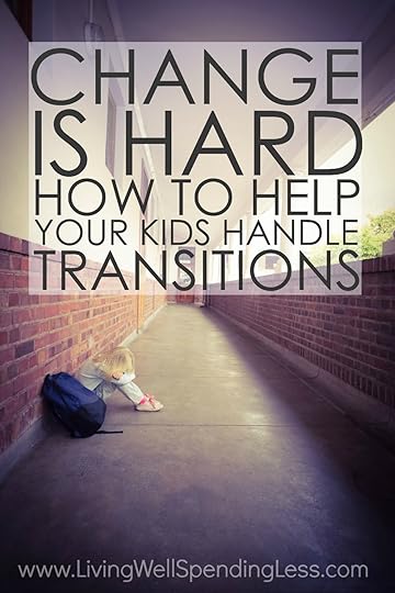 Change can be hard for all of us, but especially for kids. Whether it is dealing with a new school, a new family member, or a change in routine, transitions can be a challenging and stressful time. If someone you know is having trouble adjusting, don't miss these helpful tips for helping kids handle transitions and change!