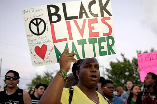 Black Lives Matter Protester
