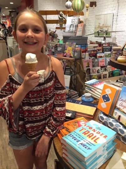 Ice cream and books?! You kiddin me?!
