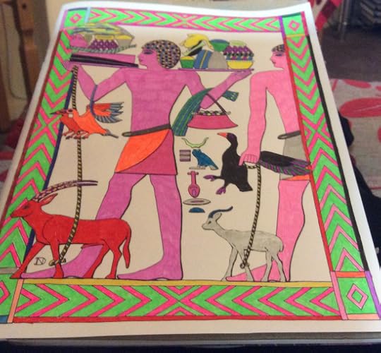 Louises Color Book Page