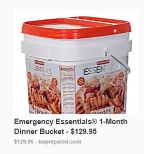 Dinner in a Bucket