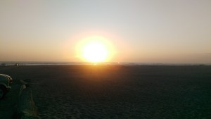 Sunset on Longbeach
