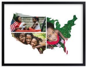 USA love print minted