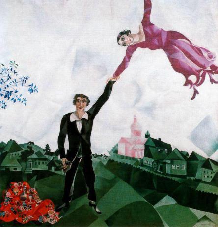 chagall corazon de melocoton