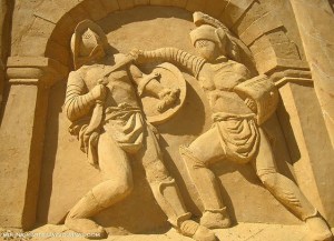 Cool Roman Empire Sand Sculpture Art 11
