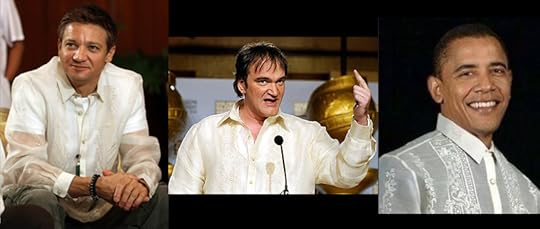 Three more non-Filipino barong wearers. Who wrote it best?