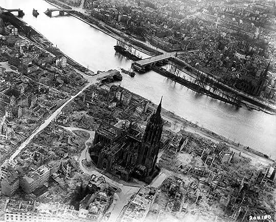 Frankfurt after bombing