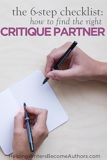 The 6-Step Checklist How to Find the Right Critique Partner