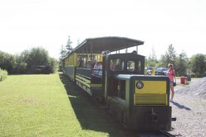 All aboard the Tooterville Trolley.