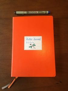 My very first Bullet Journal!