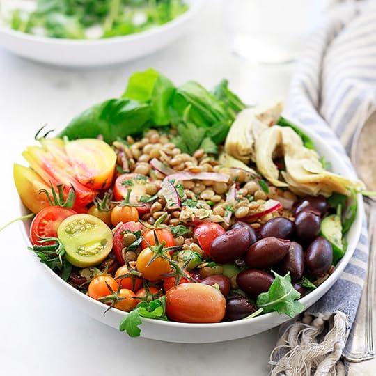 Lentil Salad with Tomatoes