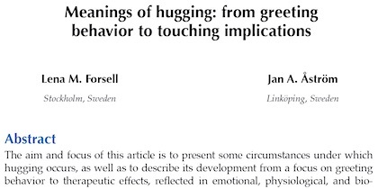 hugging-study