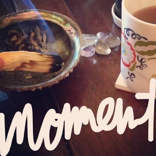 Slowing down #palosanto #smudging #earthmedicine #igerslaurentides