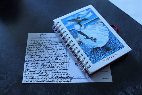 postcard from Marilyn