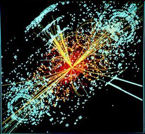Simulated Data model from the Large Hadron Collider