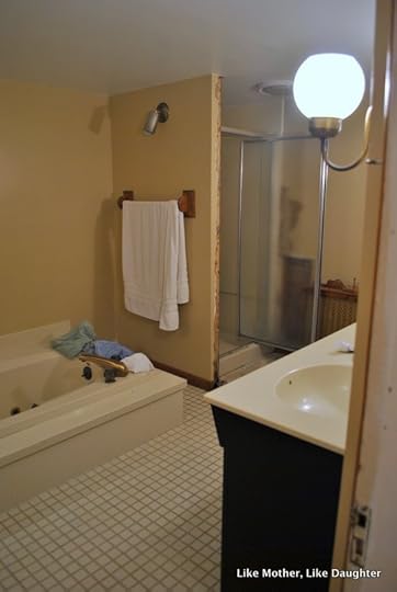 BEFORE: Working with almond fixtures ~ Like Mother, Like Daughter