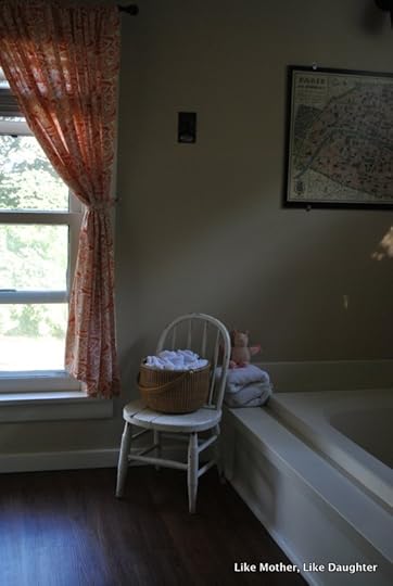 Working with almond fixtures ~ Like Mother, Like Daughter