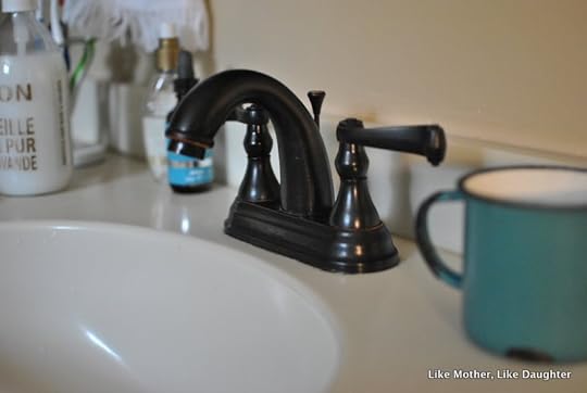 Working with almond fixtures ~ Like Mother, Like Daughter