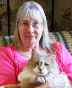 headshot with cat
