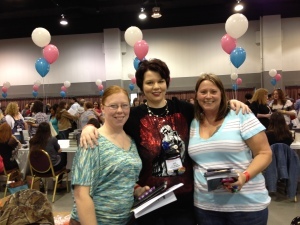 JP Barnaby with readers from RT (unnamed for their privacy)