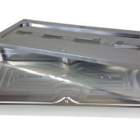 eMachineShop Manufactured Enclosure and Lid with Rounded Inside Corners