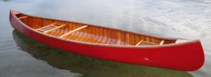 This is the 14' Chibougamau canoe made by Tremblay Canoes and is called the Sioux.