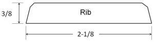 Tremblay Canoe Ribs