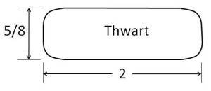 Tremblay Canoe Thwart