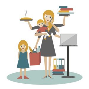 busy mom