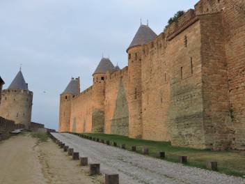 Carcassonne at dawn