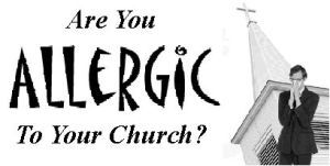 Allergic to church