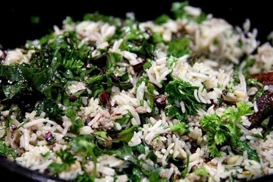 Rice Stuffing for Dolmas