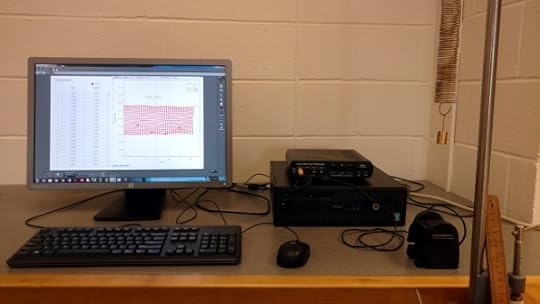 The computer apparatus for the spring lab I'm writing up.