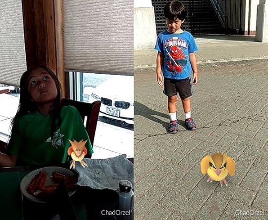 The kids with bird-type Pokemon.