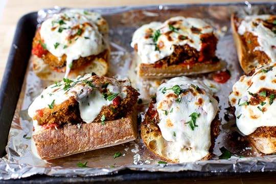 eggplant parmesan melts