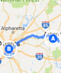 to Atlanta