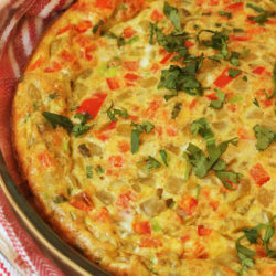 Southwestern Oven Omelet from Good Cheap Eats
