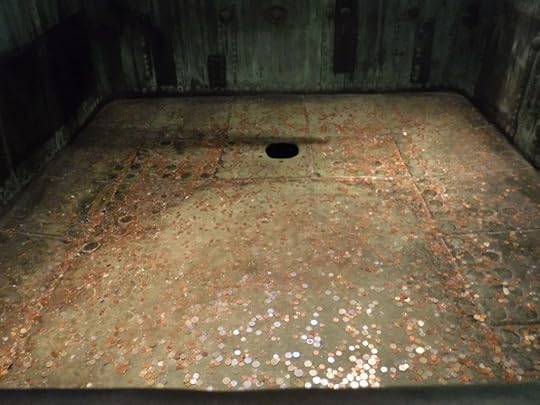 Legends say that, if you throw a coin into the original brewing vat and it lands in the hole, your girlfriend or wife will become pregnant within the year. I decided not to tempt fate...