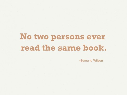 Image result for no two persons read the same book