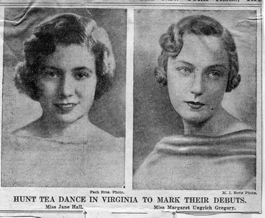 Jane Hall and Margaret Gregory, New York Times, November 16, 1933.