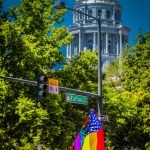 Capitol Building. Denver Pride Parade 2016
