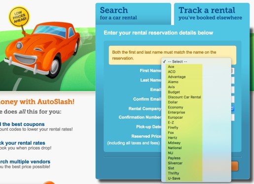 Track most car rental reservations via Autoslash and get an alert if the price drops