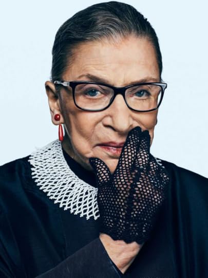 RBG in black gloves png