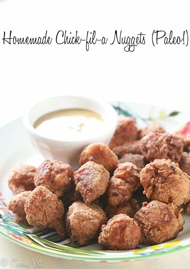 Homemade Chick-fil-a nuggets paleo