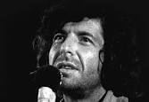 Leonard Cohen closer to how he looked when he first wrote Hallelujah.