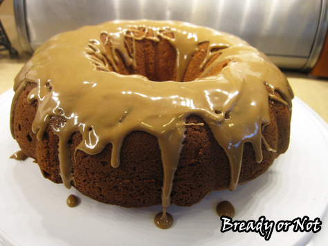 Bready or Not: Cinnamon Coffee Cake with Maple Glaze 