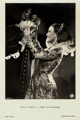 Heli Finkenzeller and Willy Fritsch in Boccaccio (1936)