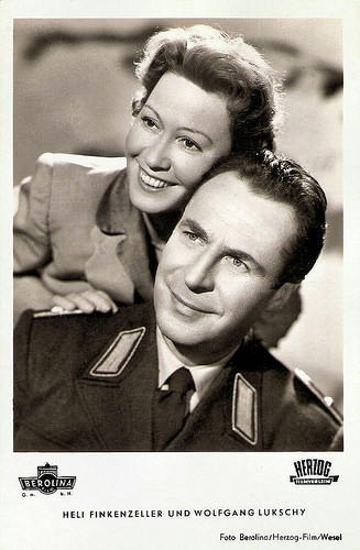 Heli Finkenzeller and Wolfgang Lukschy