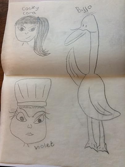 Story characters by Erin