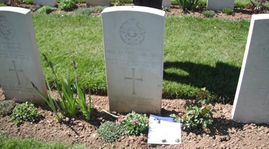 Wilmot Pettit's headstone, Ranville War Cemetery